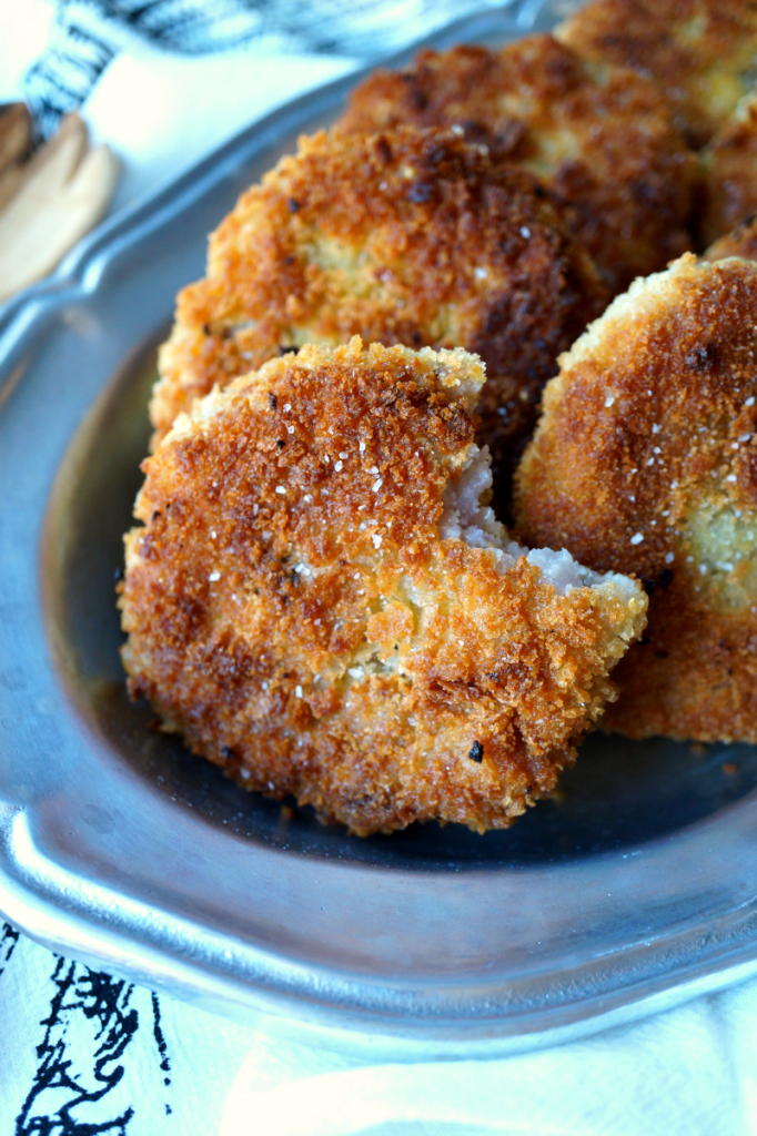 crispy risotto cakes The Baking Fairy