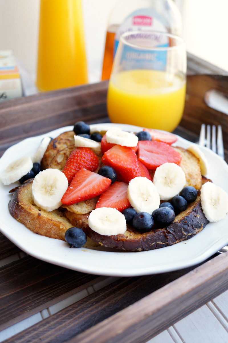 vegan french toast | The Baking Fairy