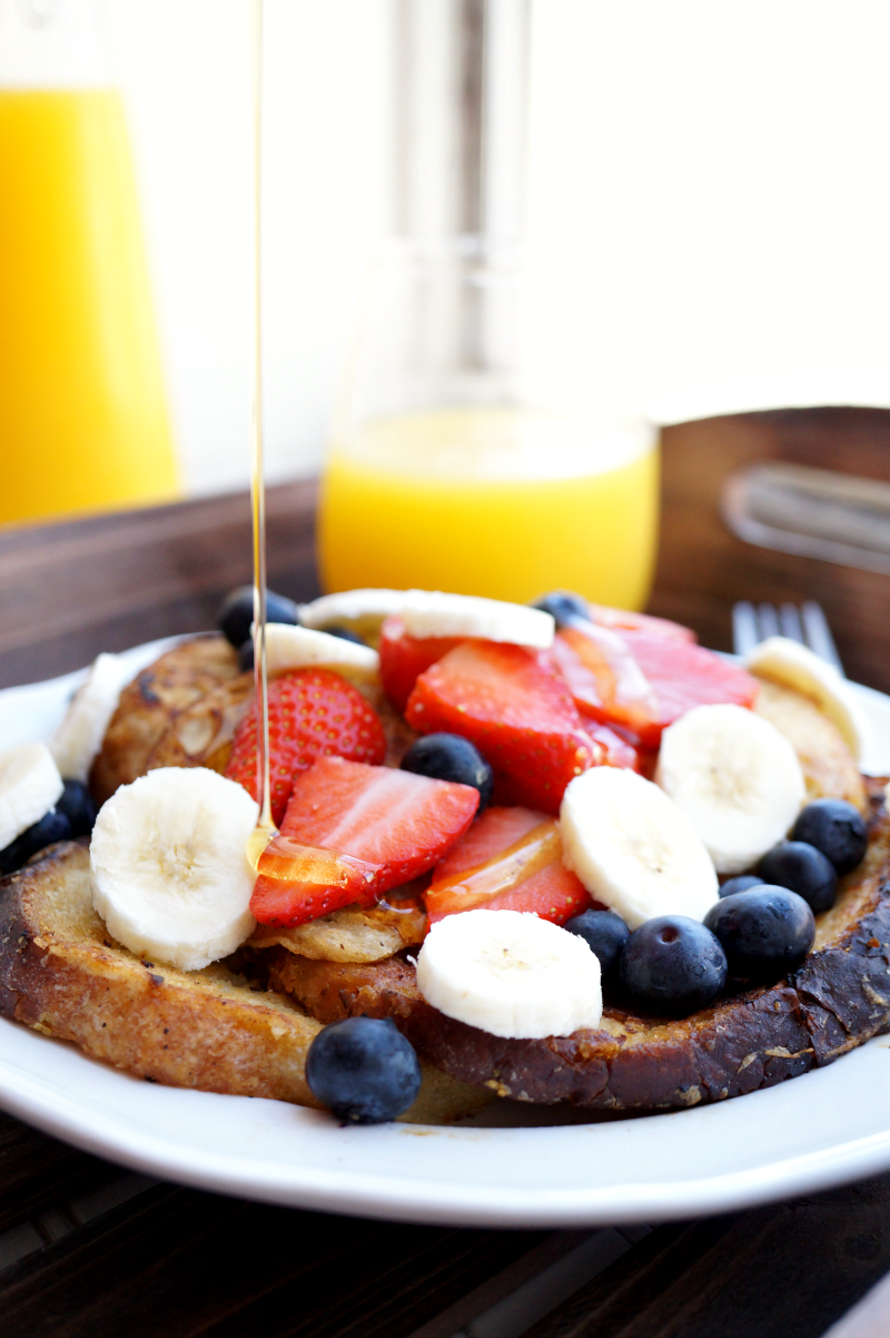 vegan french toast | The Baking Fairy