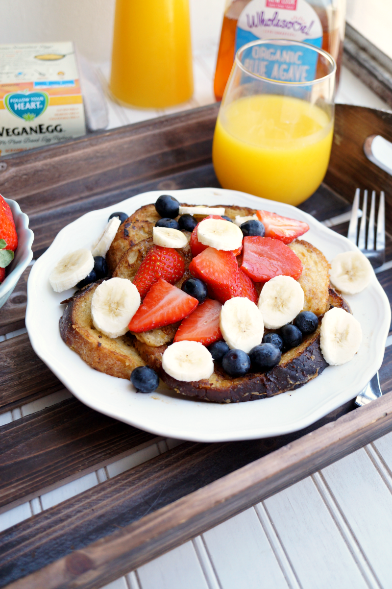 vegan french toast | The Baking Fairy