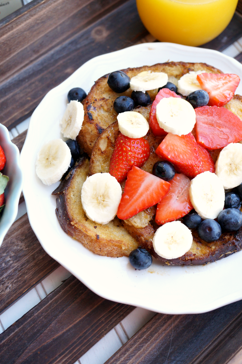 vegan french toast | The Baking Fairy