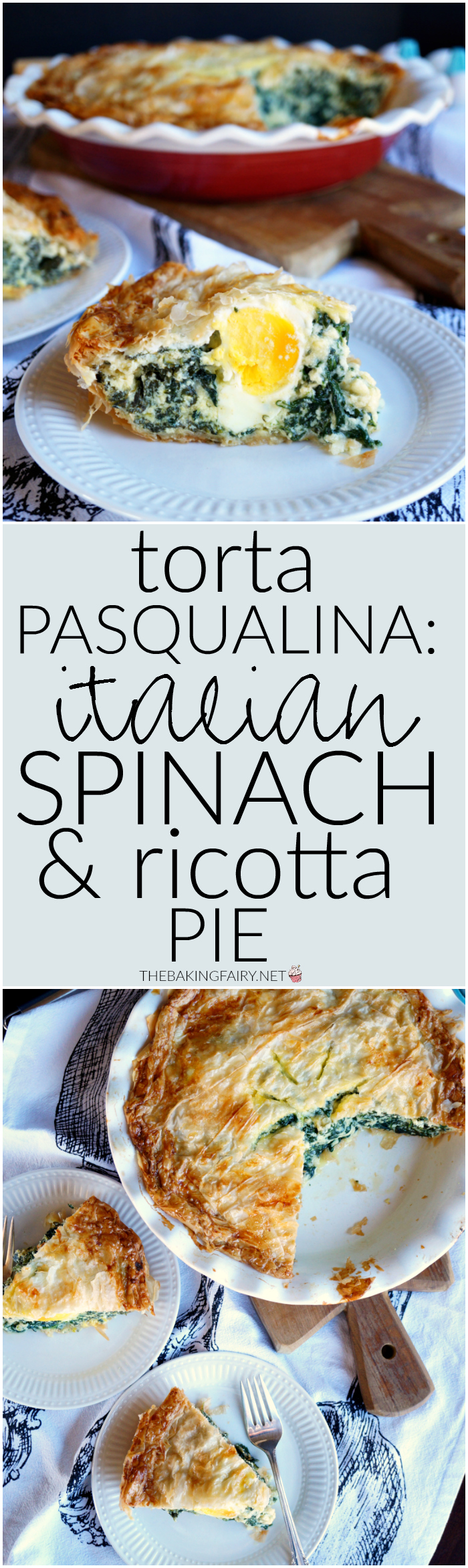 torta pasqualina {italian spinach & ricotta pie} | The Baking Fairy