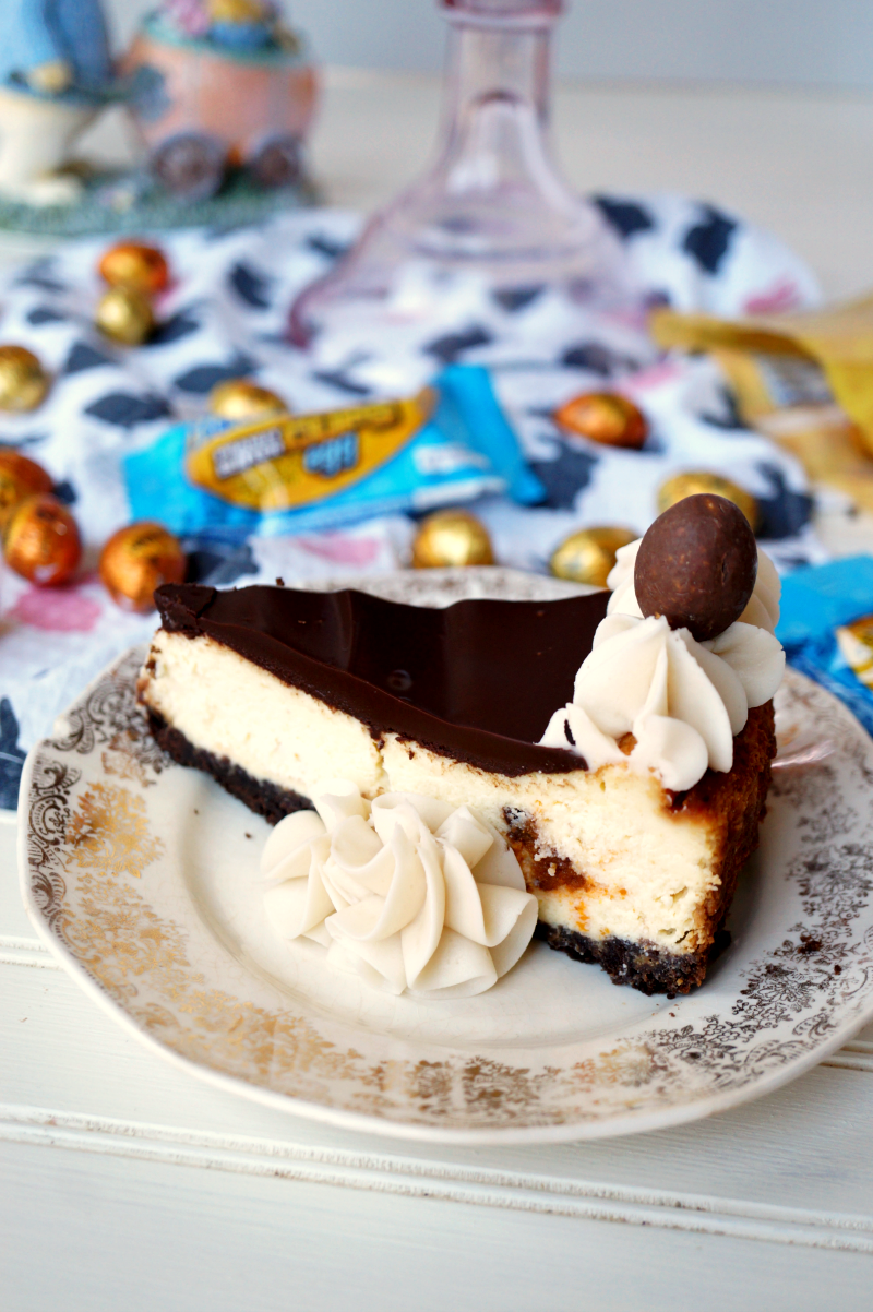 BUTTERFINGER® cheesecake | The Baking Fairy #EggcellentTreats #ad