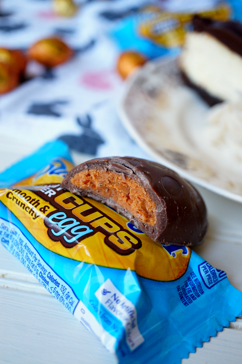  BUTTERFINGER® cheesecake | The Baking Fairy #EggcellentTreats #ad