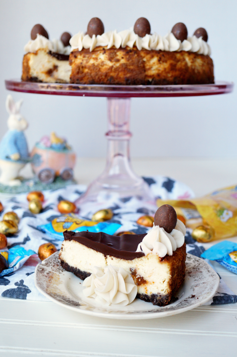  BUTTERFINGER® cheesecake | The Baking Fairy #EggcellentTreats #ad