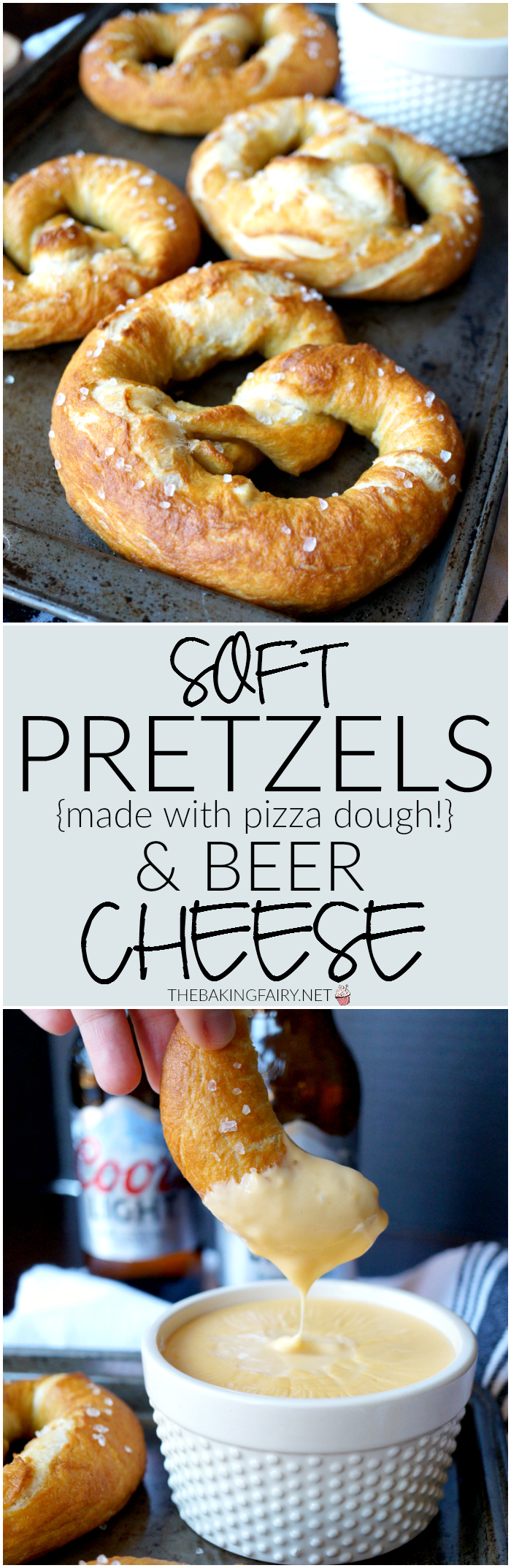 soft pretzels with beer cheese | The Baking Fairy