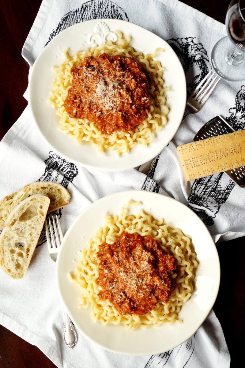 italian bolognese sauce | The Baking Fairy