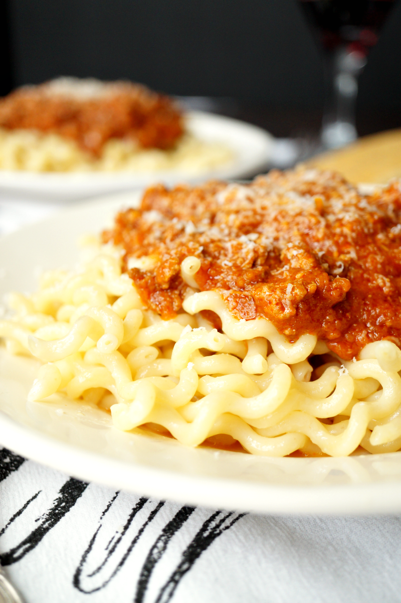 italian bolognese sauce | The Baking Fairy