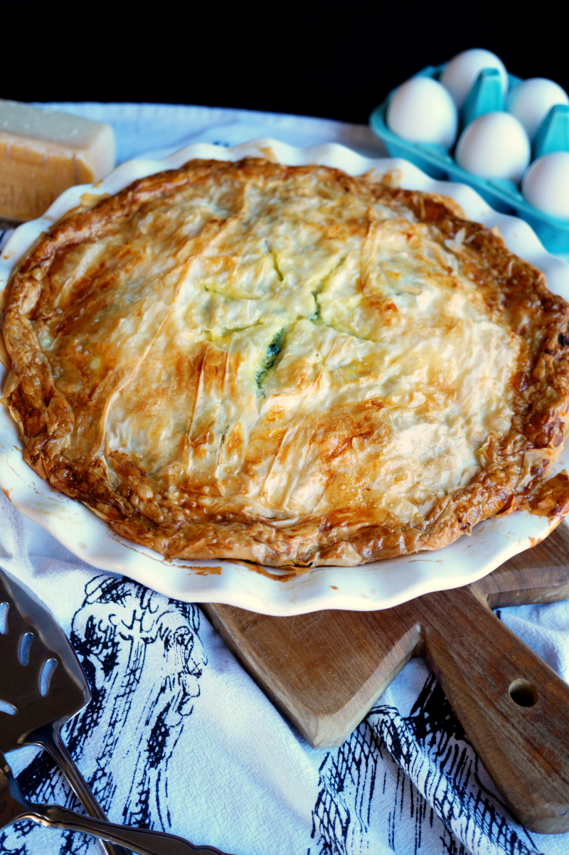 torta pasqualina {italian spinach & ricotta pie} | The Baking Fairy