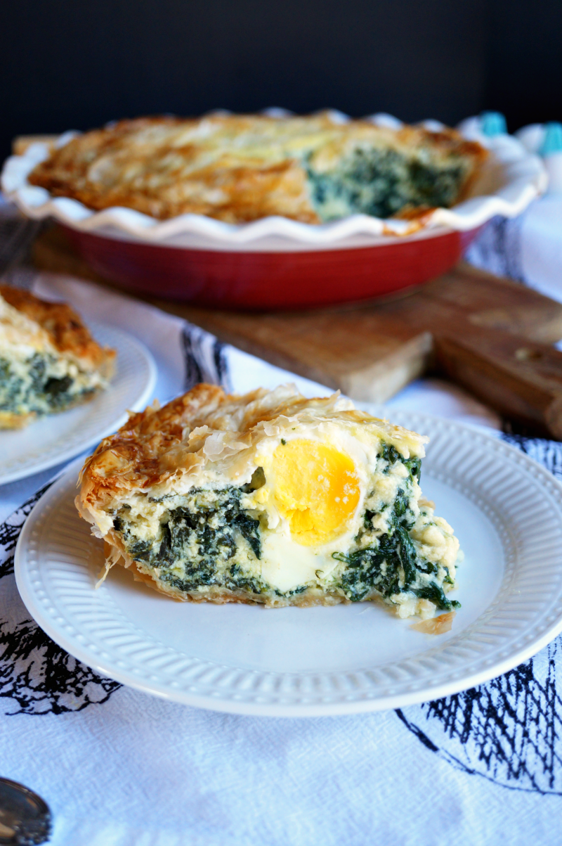 torta pasqualina {italian spinach & ricotta pie} | The Baking Fairy