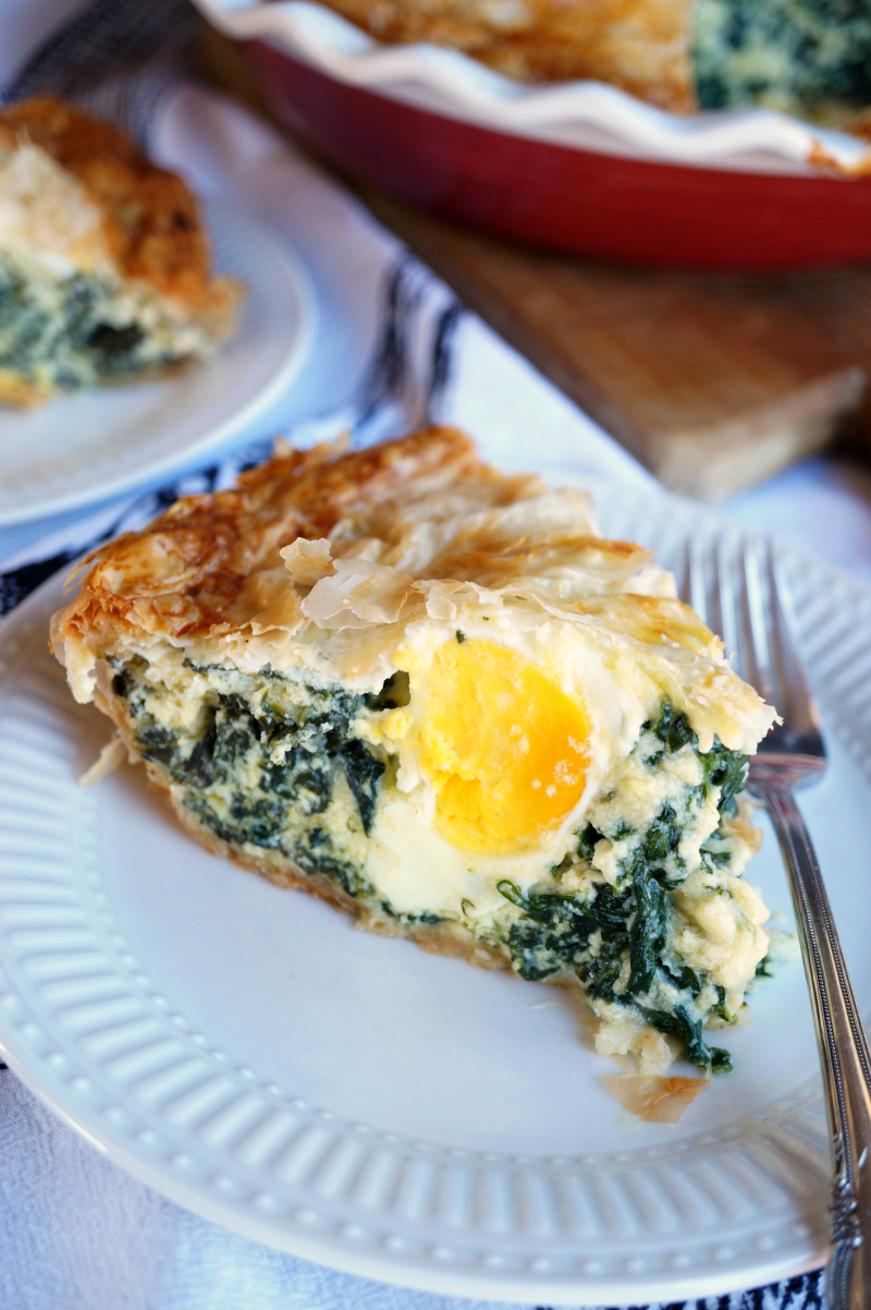 torta pasqualina {italian spinach & ricotta pie} | The Baking Fairy