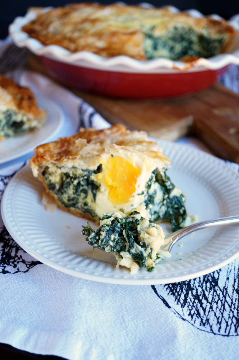 torta pasqualina {italian spinach & ricotta pie} | The Baking Fairy