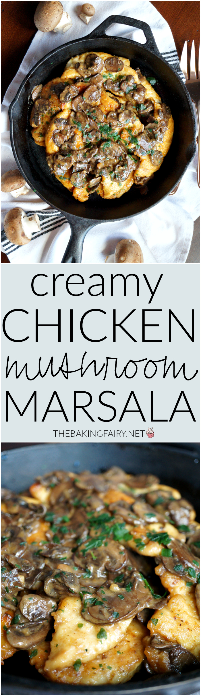 chicken marsala | The Baking Fairy