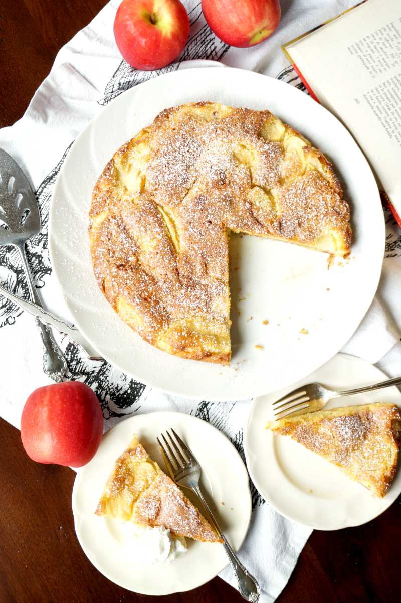 italian apple cake - The Baking Fairy