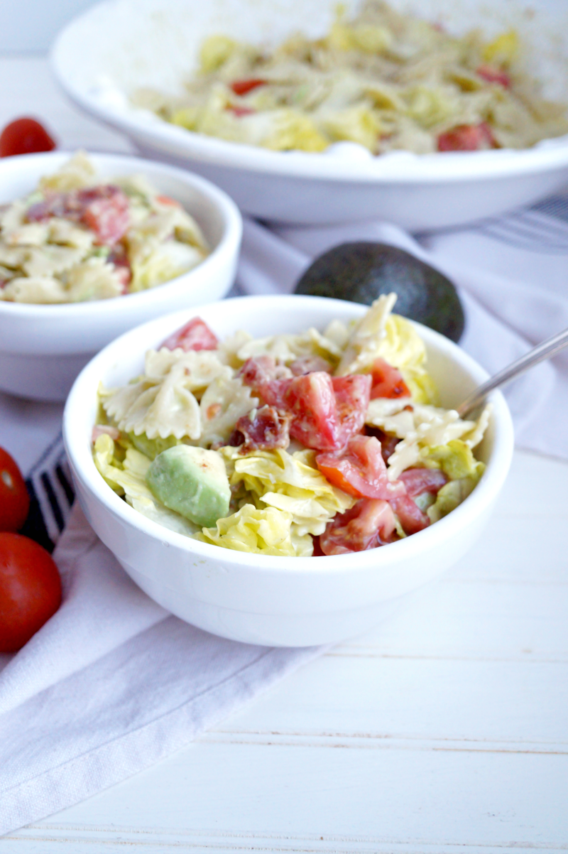 BLT pasta salad | The Baking Fairy