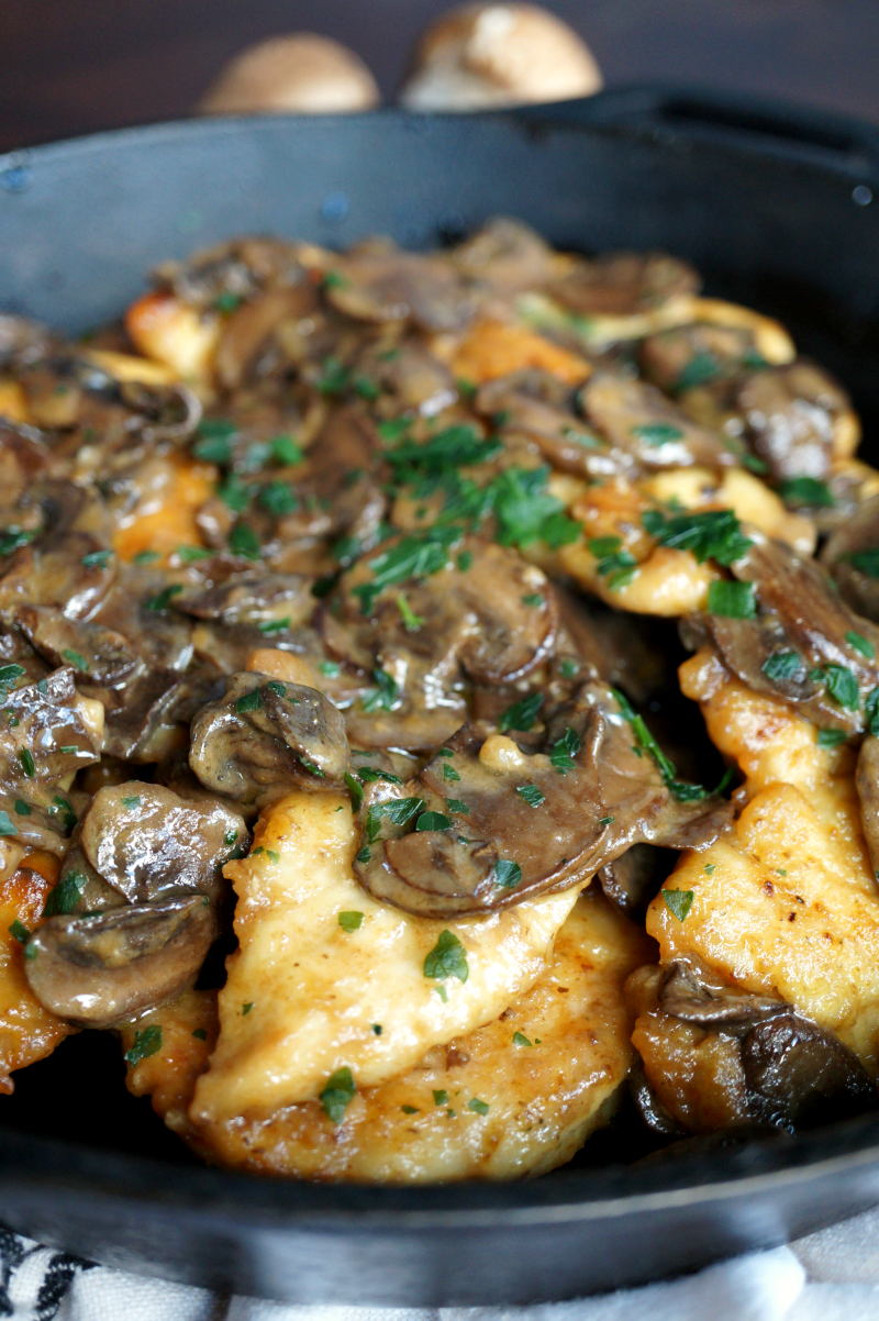 chicken marsala | The Baking Fairy