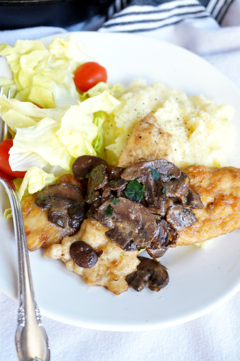 chicken marsala | The Baking Fairy