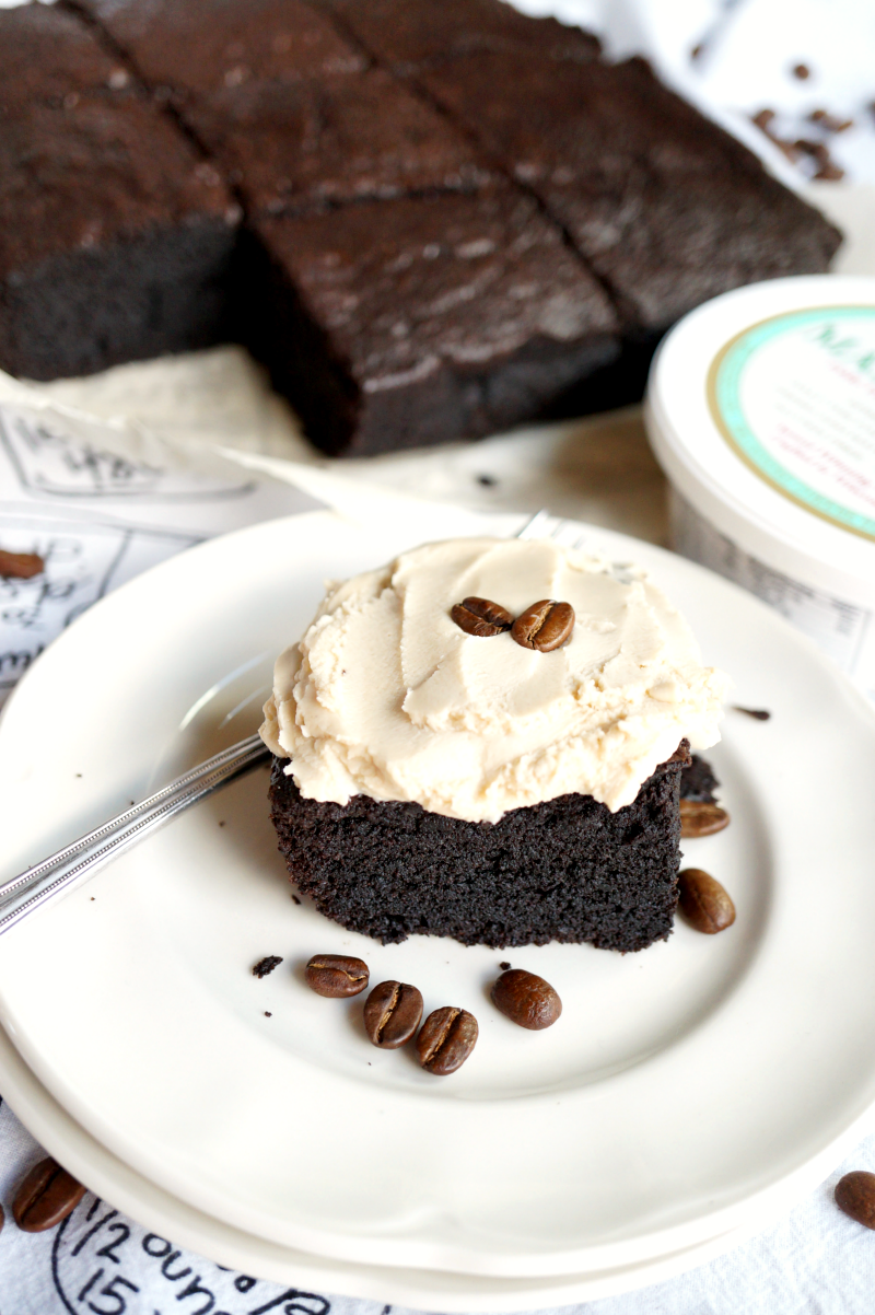 mascarpone coffee brownies | The Baking Fairy