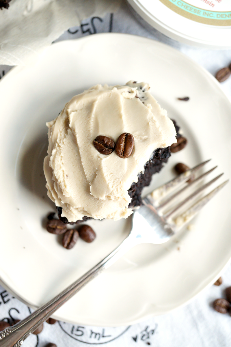 mascarpone coffee brownies | The Baking Fairy