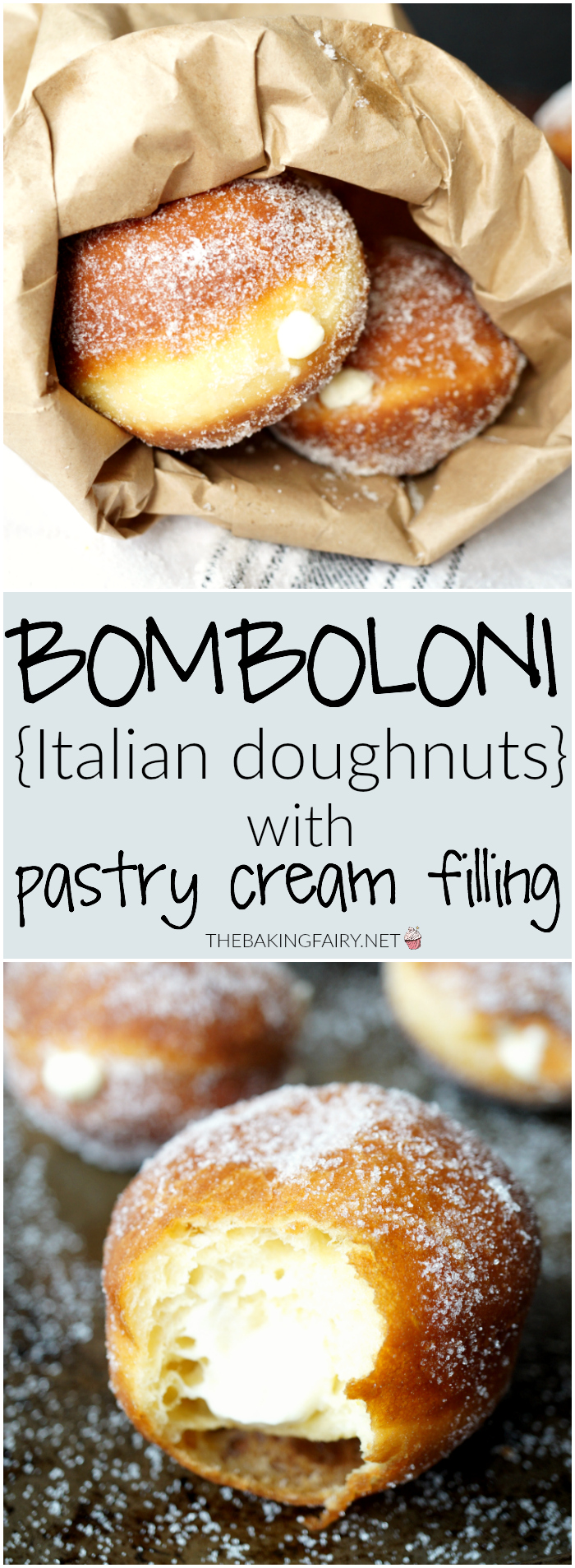 bomboloni {Italian doughnuts} | The Baking Fairy