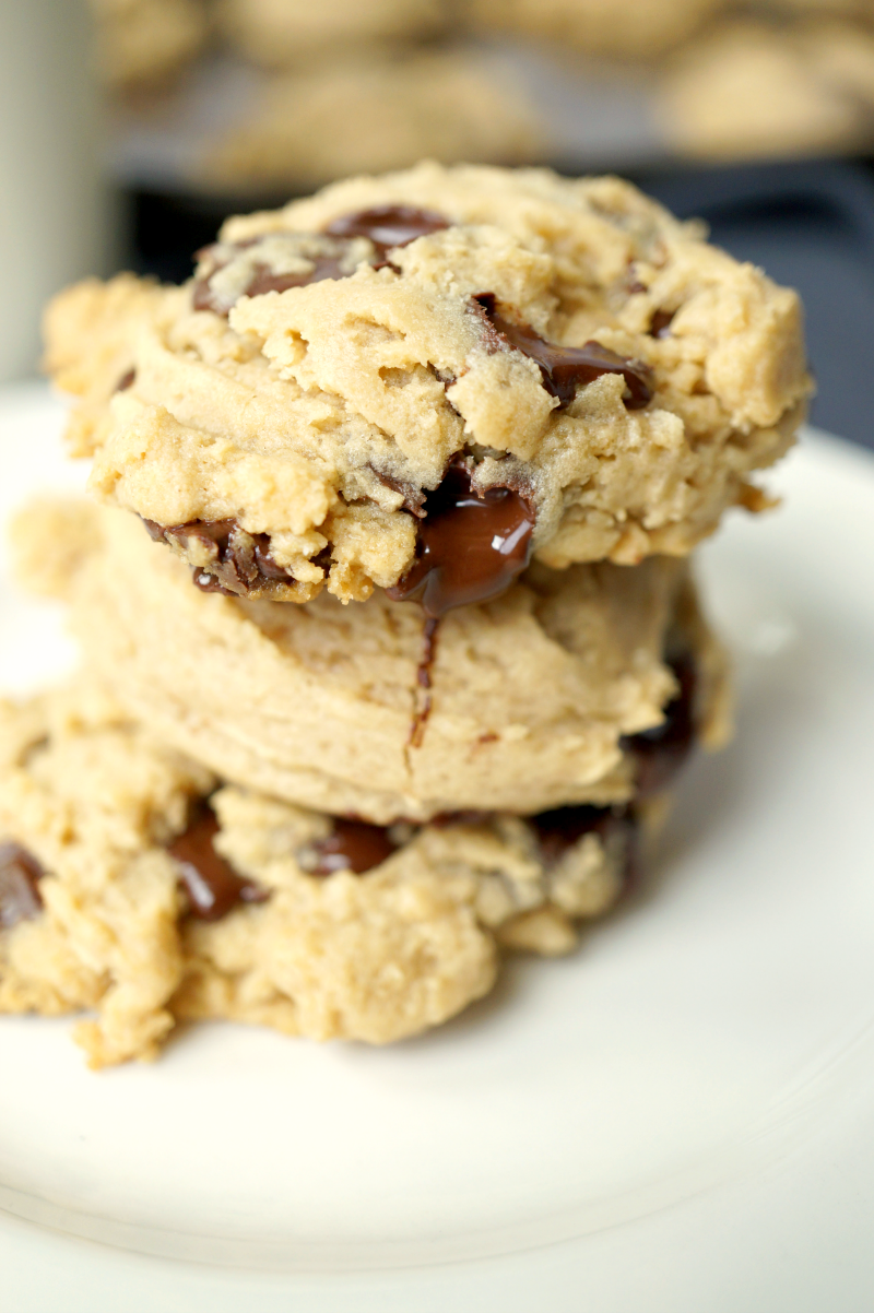 cream cheese chocolate chip cookies | The Baking Fairy