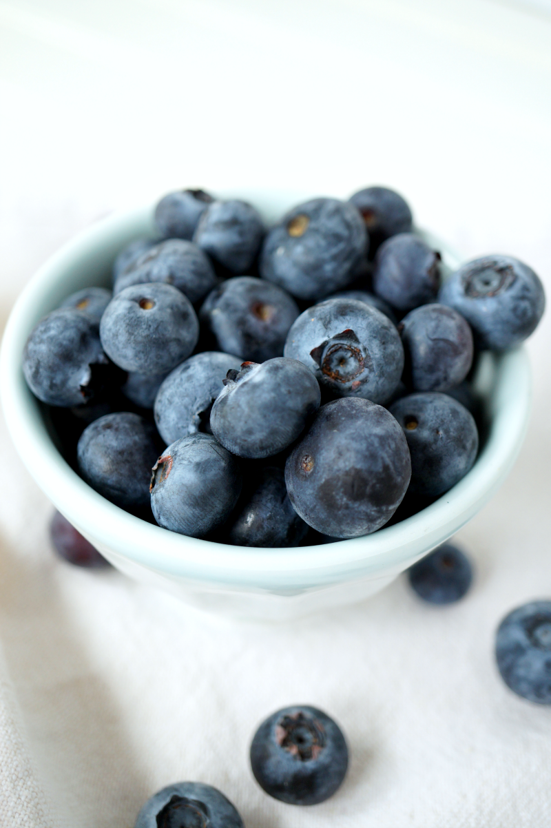 blueberry lemon snack cake | The Baking Fairy