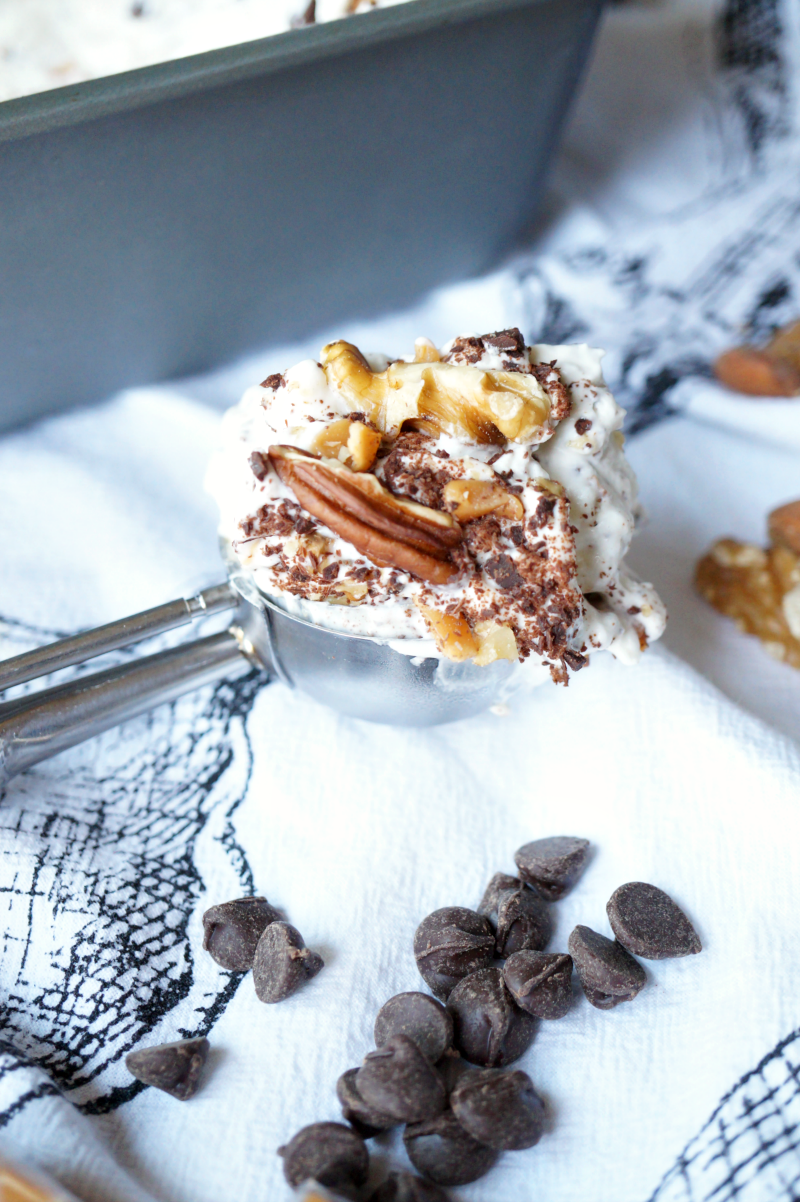 homemade moo-llennium crunch ice cream | The Baking Fairy