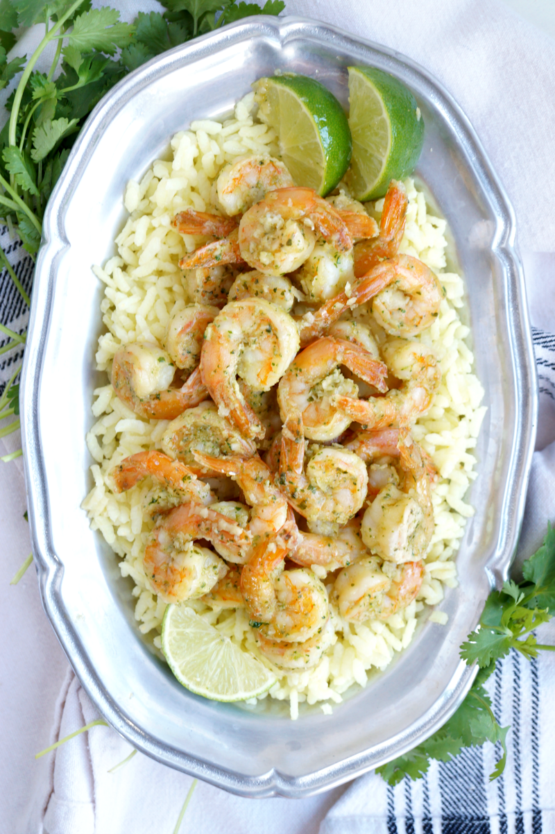 coconut lime shrimp packets | The Baking Fairy