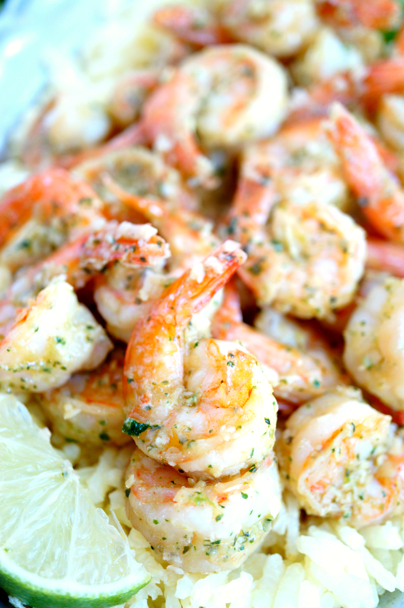 coconut lime shrimp packets | The Baking Fairy