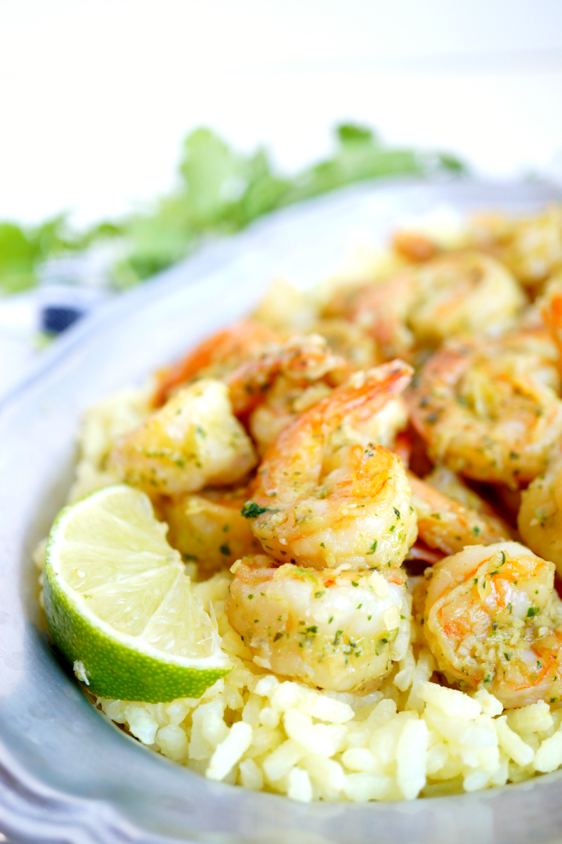 coconut lime shrimp packets | The Baking Fairy