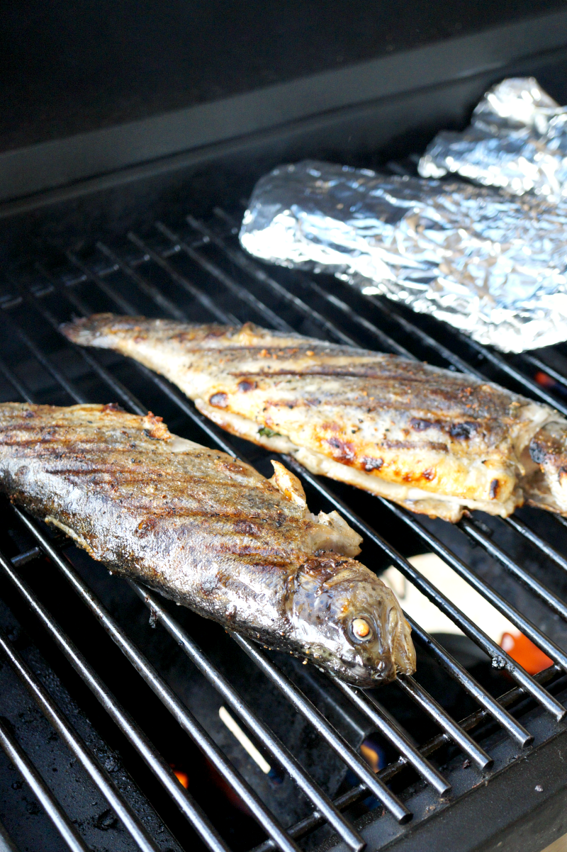 whole grilled trout | The Baking Fairy