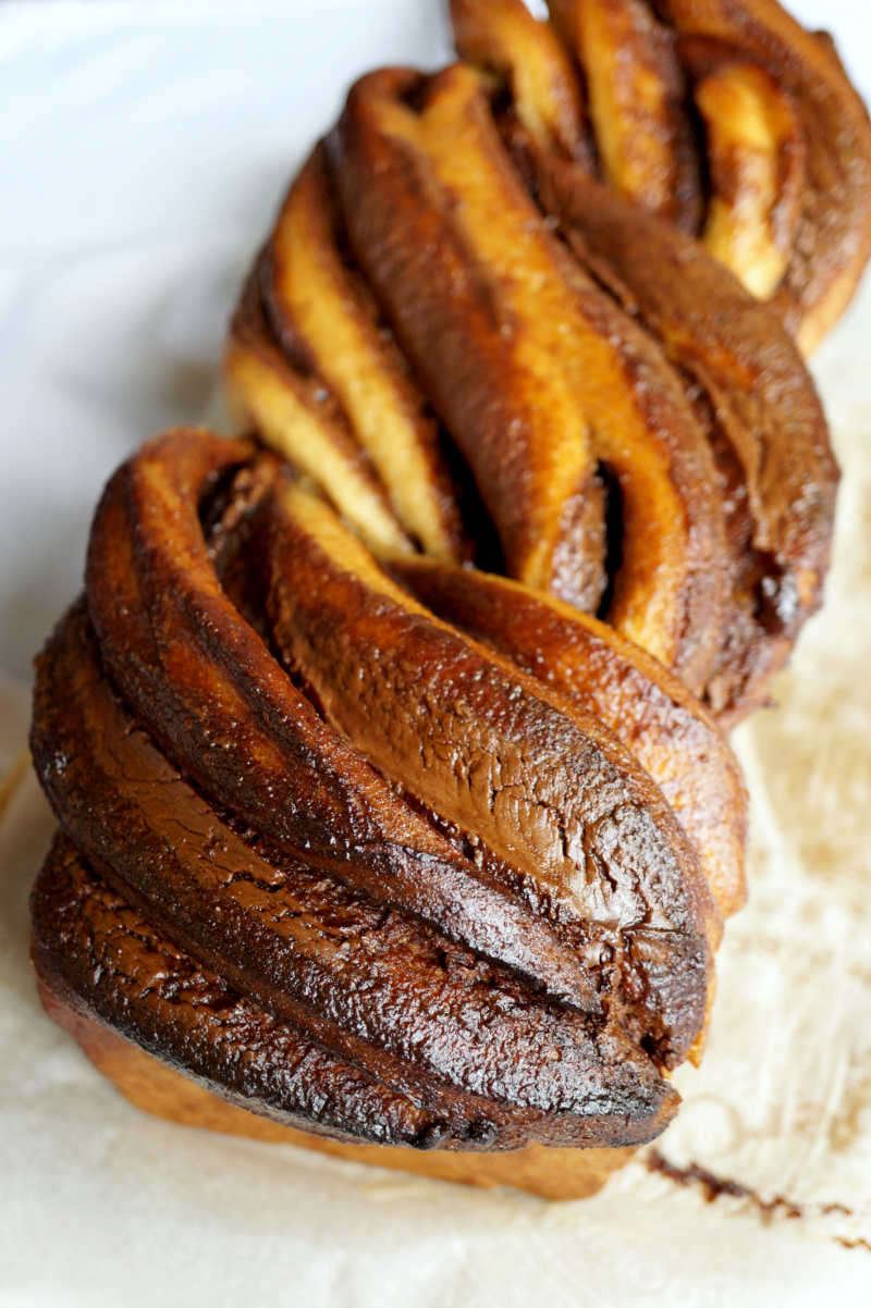 whole wheat Nutella braid | The Baking Fairy