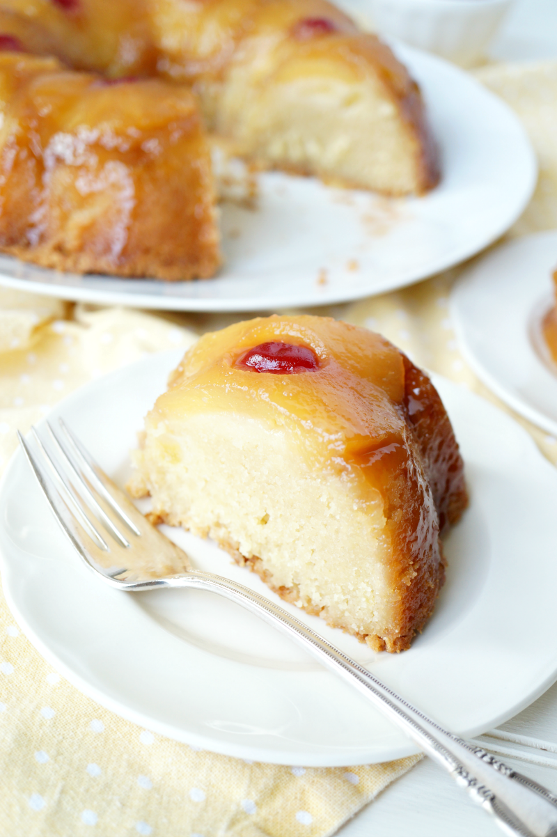 Easy Pineapple Upside Down Bundt Cake Recipe (Video) - A Spicy