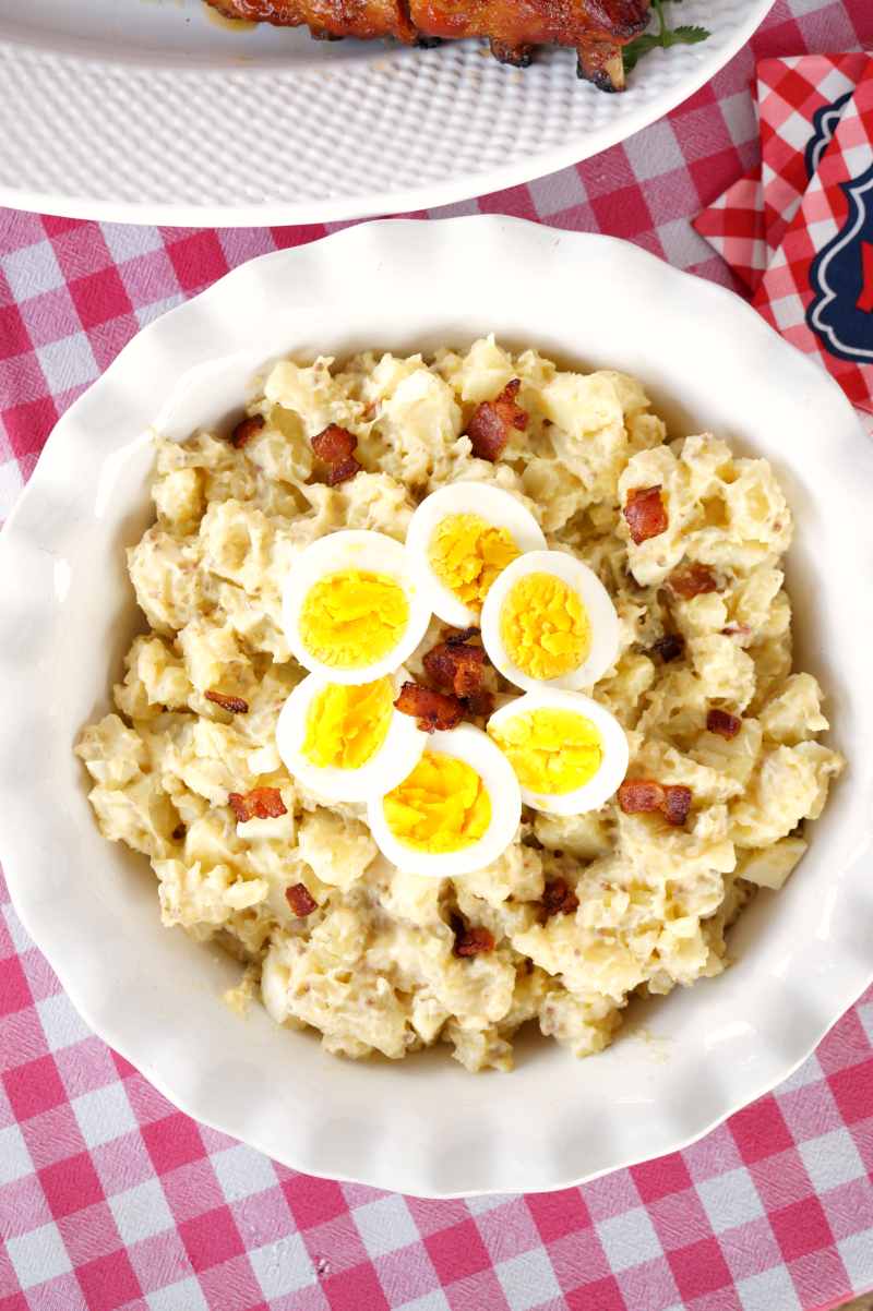 bacon and egg potato salad | The Baking Fairy