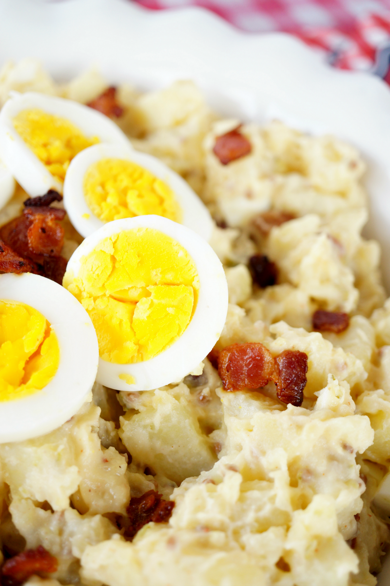 bacon and egg potato salad | The Baking Fairy