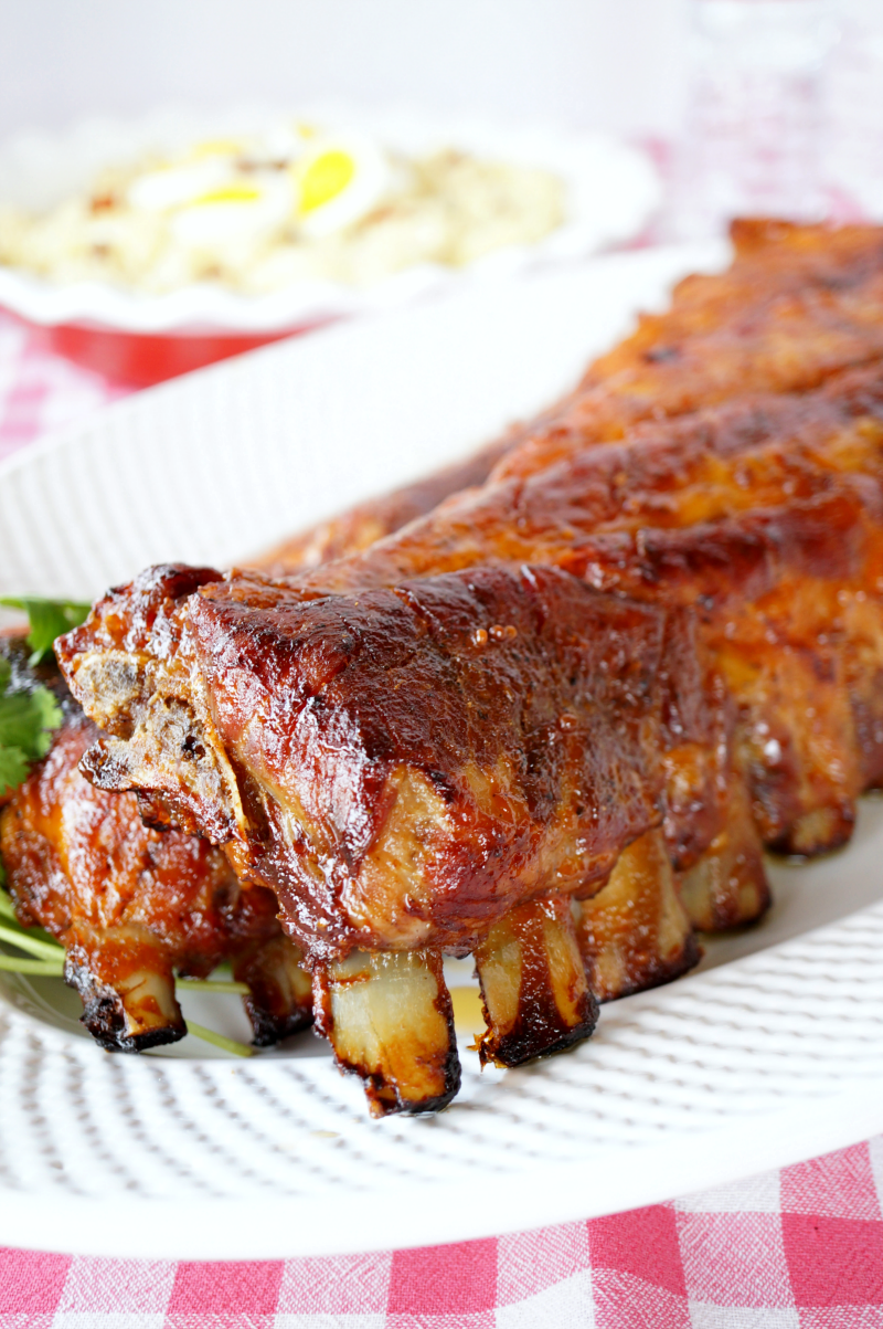 oven baked ribs | The Baking Fairy