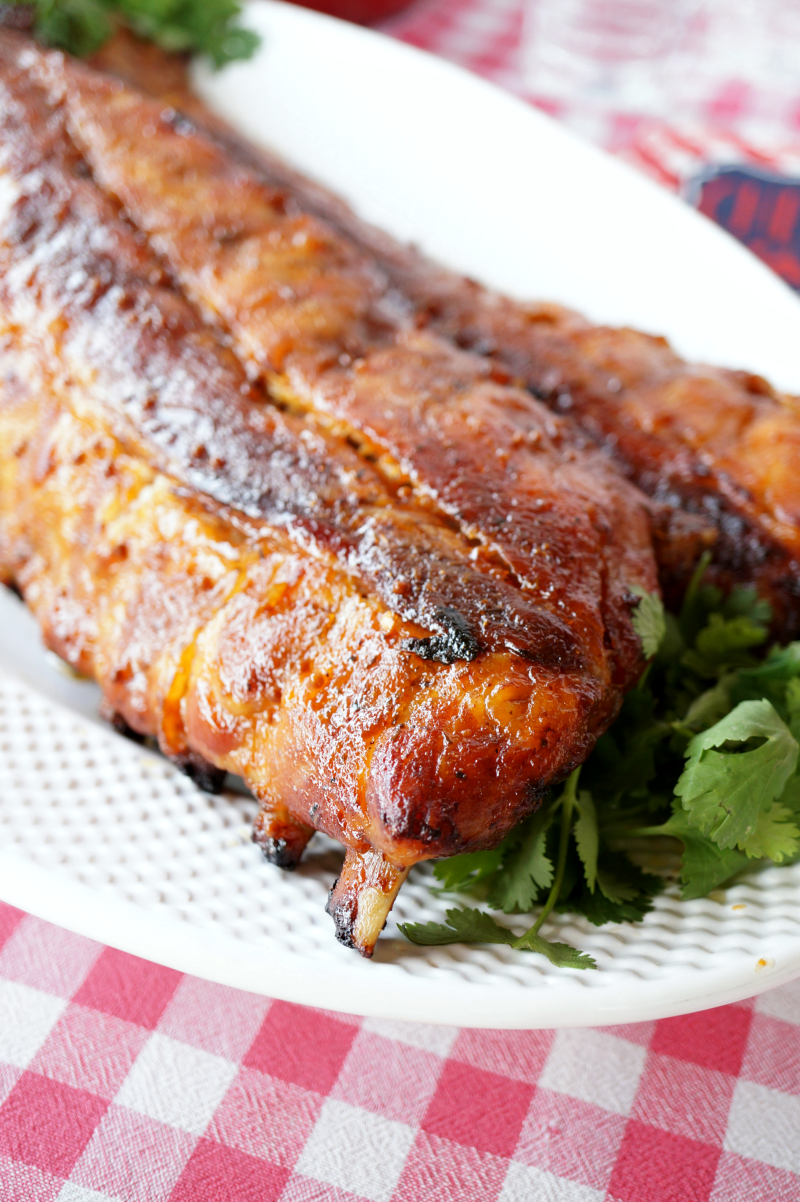 oven baked ribs | The Baking Fairy