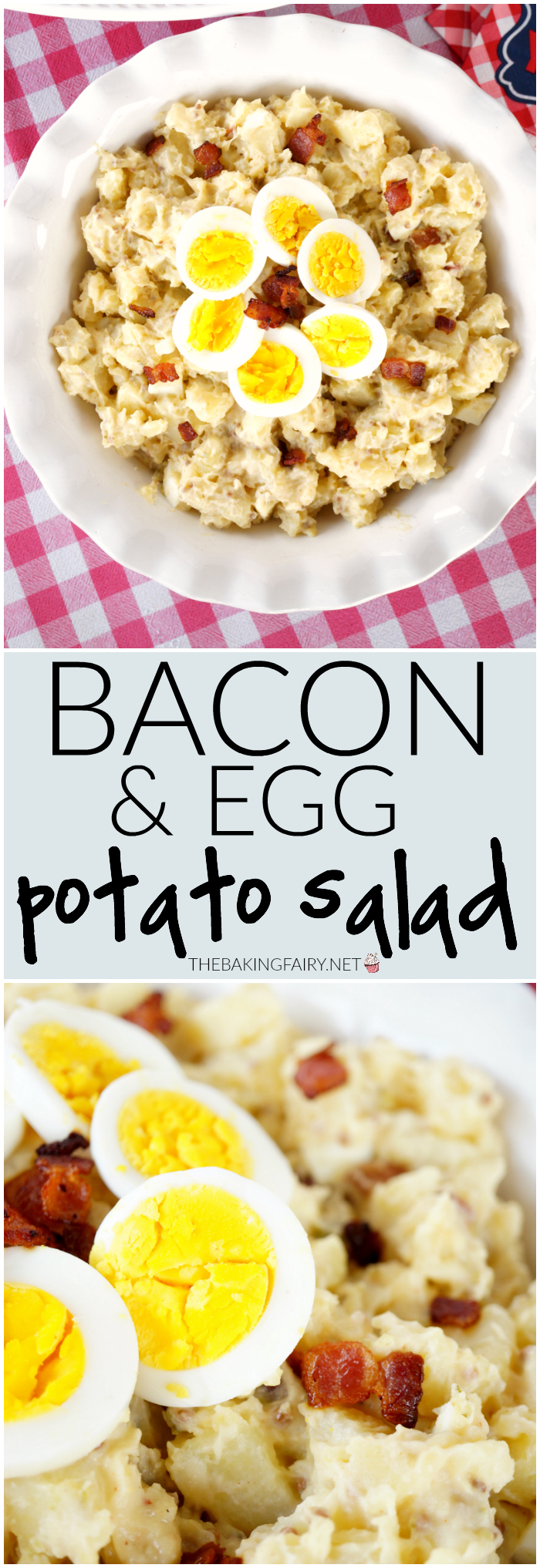 bacon and egg potato salad | The Baking Fairy