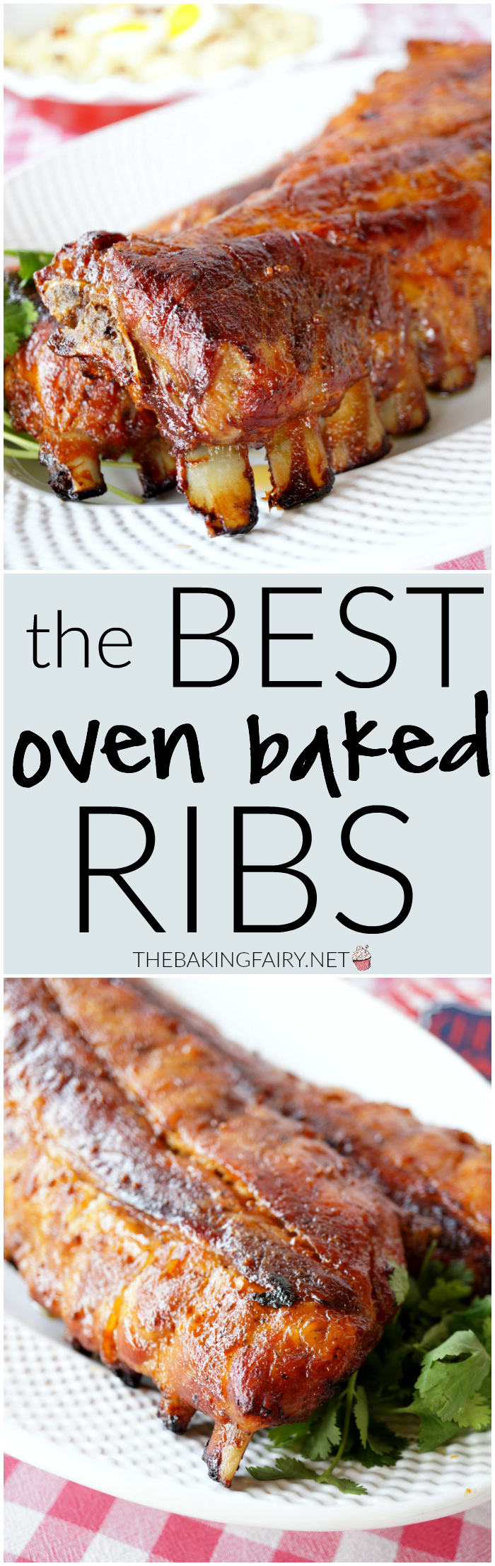 oven baked ribs | The Baking Fairy