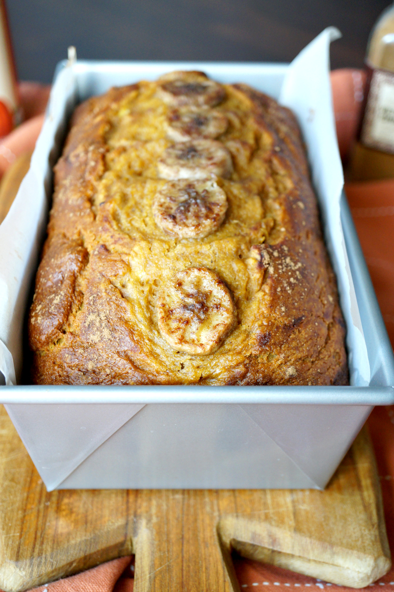 pumpkin banana bread | The Baking Fairy