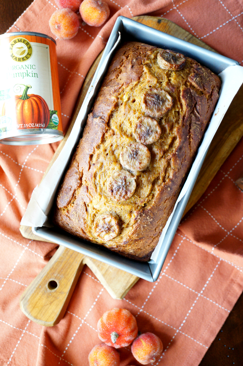 pumpkin banana bread | The Baking Fairy