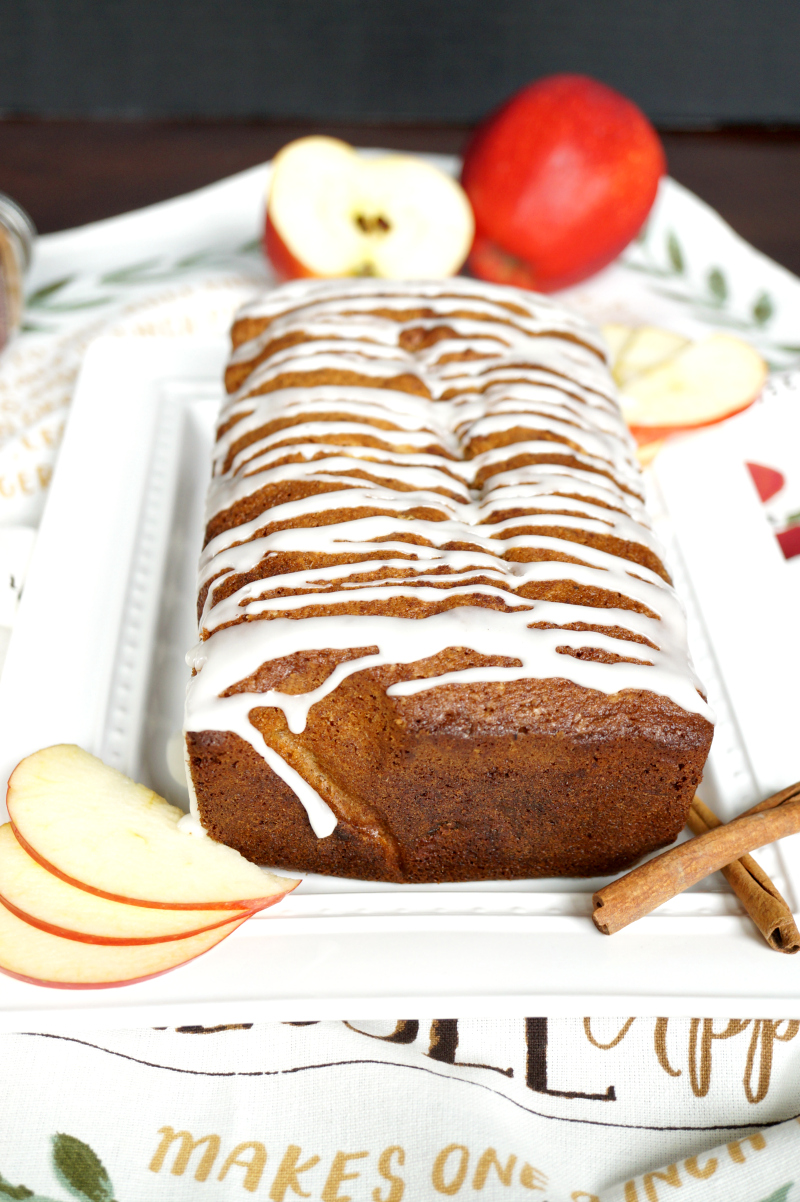 apple cinnamon loaf cake | The Baking Fairy