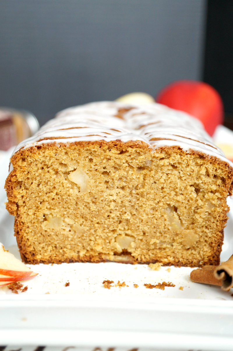 apple cinnamon loaf cake | The Baking Fairy