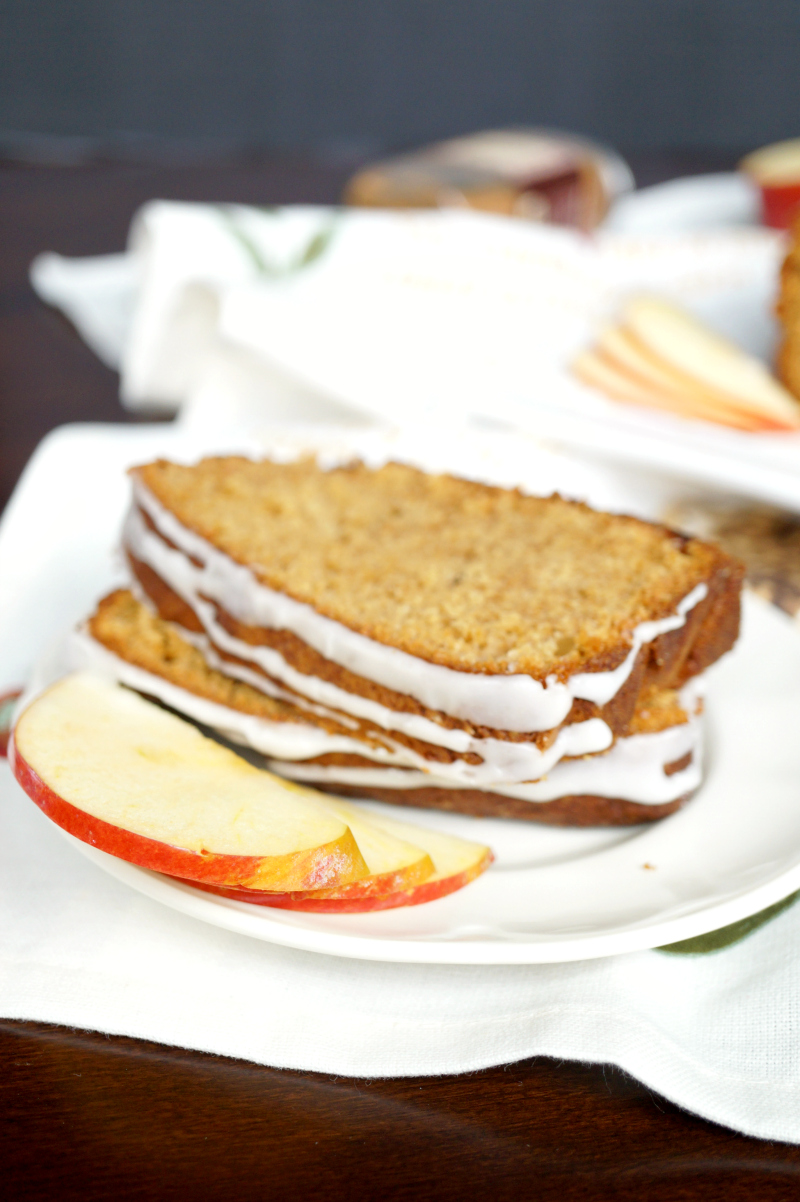 apple cinnamon loaf cake | The Baking Fairy