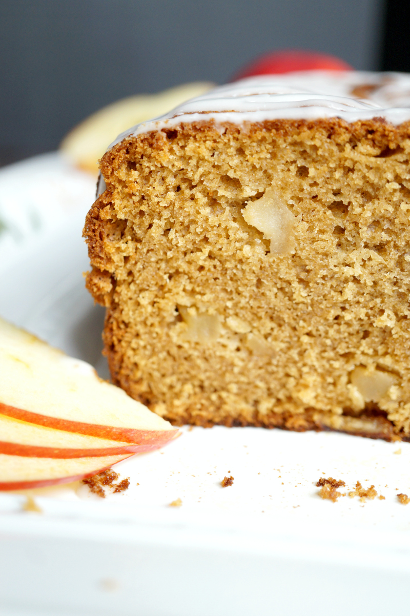 apple cinnamon loaf cake | The Baking Fairy