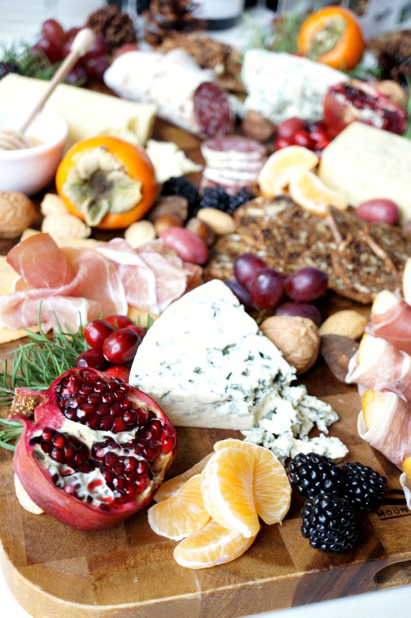 winter harvest cheese board | The Baking Fairy