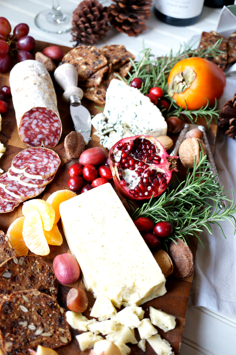 winter harvest cheese board | The Baking Fairy