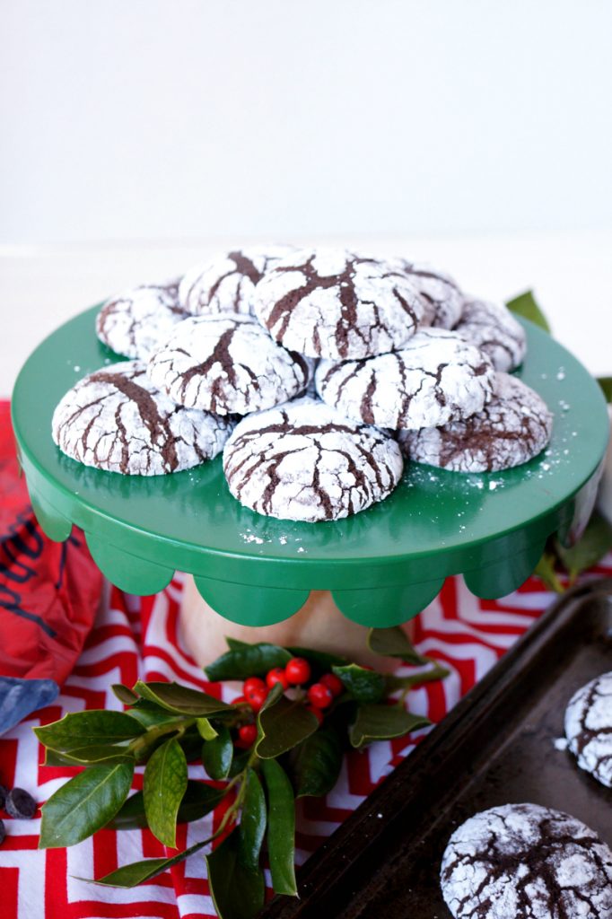 brownie mix crackle cookies | The Baking Fairy