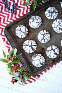 brownie mix crackle cookies | The Baking Fairy
