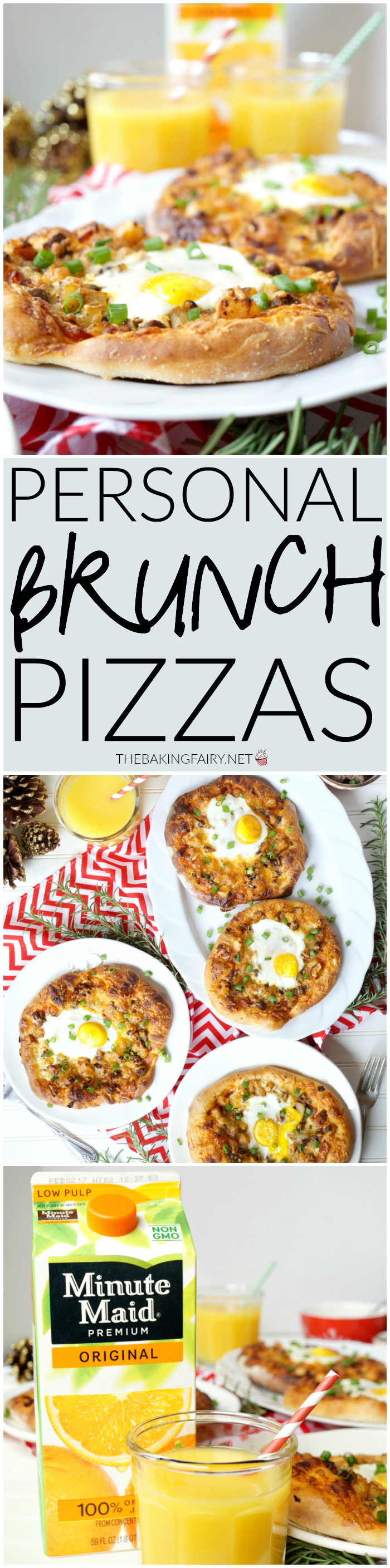 personal brunch pizzas | The Baking Fairy